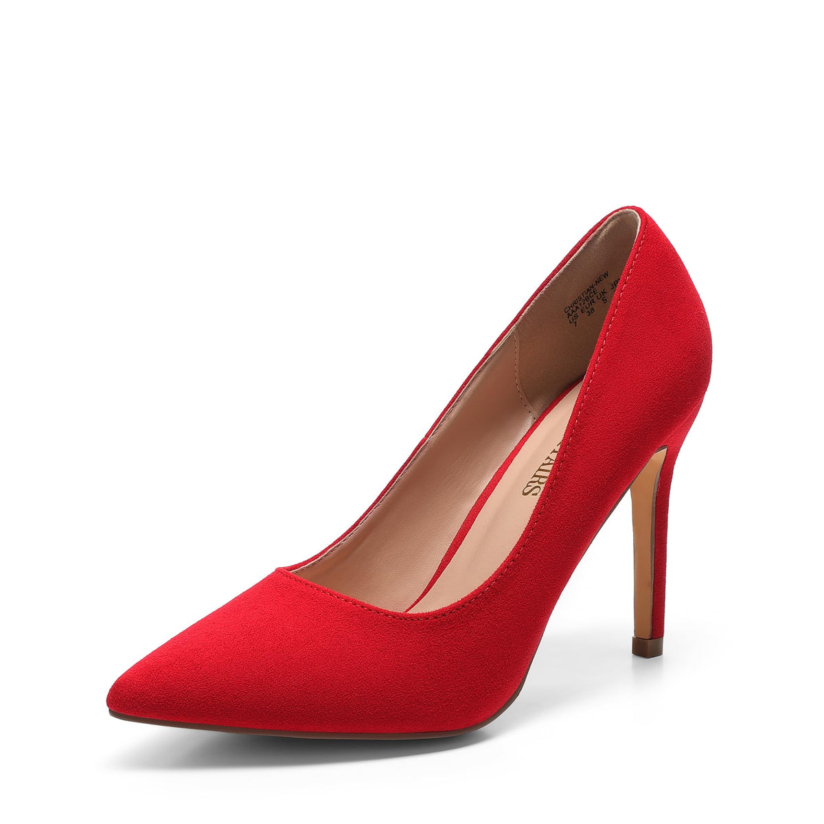 DREAM PAIRS Women's Closed Pointed Toe High Heels