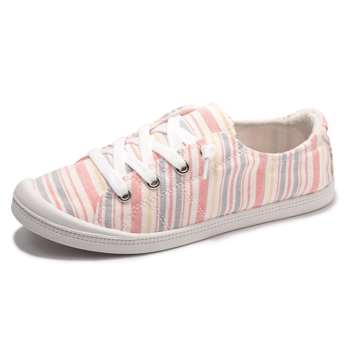 Women's Slip-On Canvas Sneakers, Low Top Walking Shoes