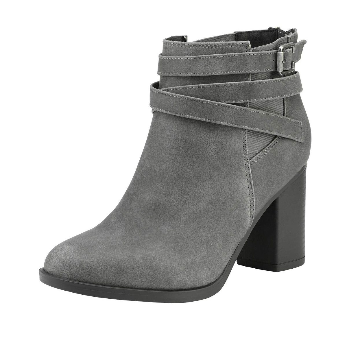 DREAM PAIRS Women's Chunky High Heel Ankle Booties Shoes