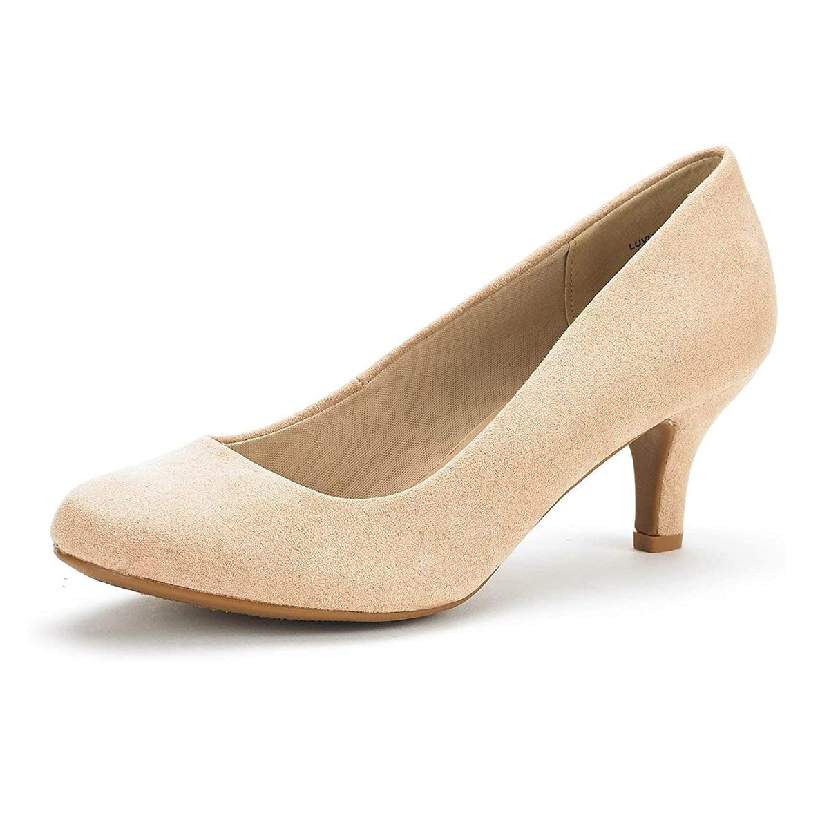 DREAM PAIRS Women's Comfortable Kitten Heels Pumps