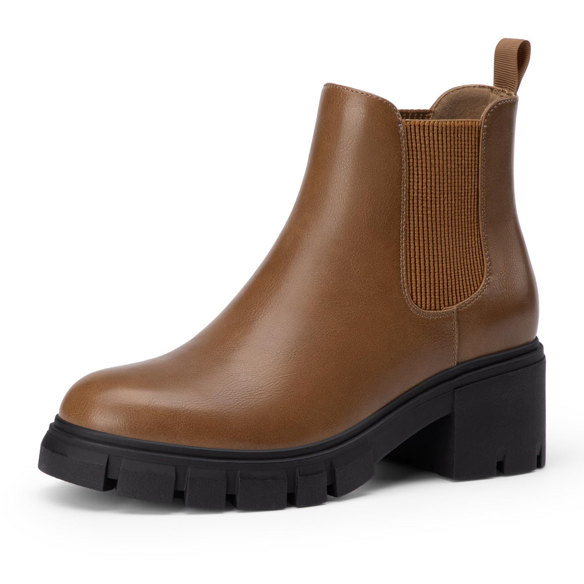 Athlefit Women's Slip on Chelsea Ankle Boots