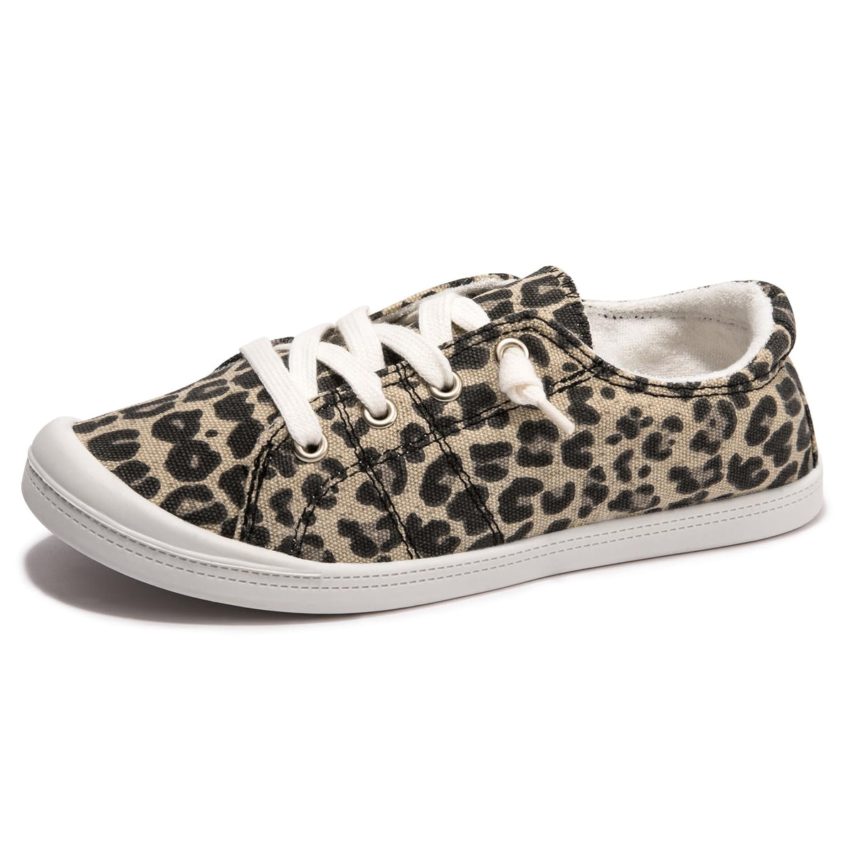 Women's Slip-On Canvas Sneakers, Low Top Walking Shoes