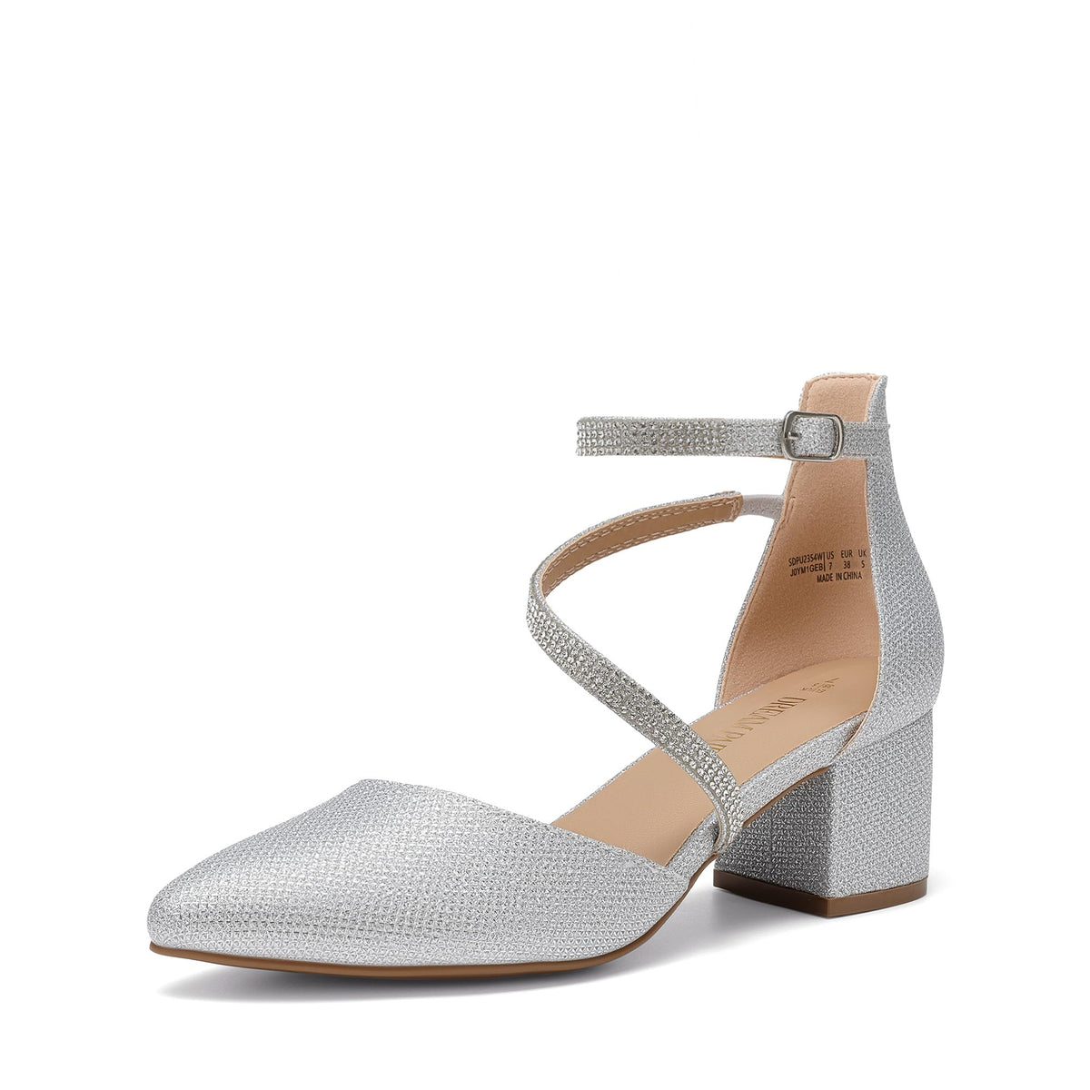 DREAM PAIRS Women's Dress Shoes Block Heels Pumps