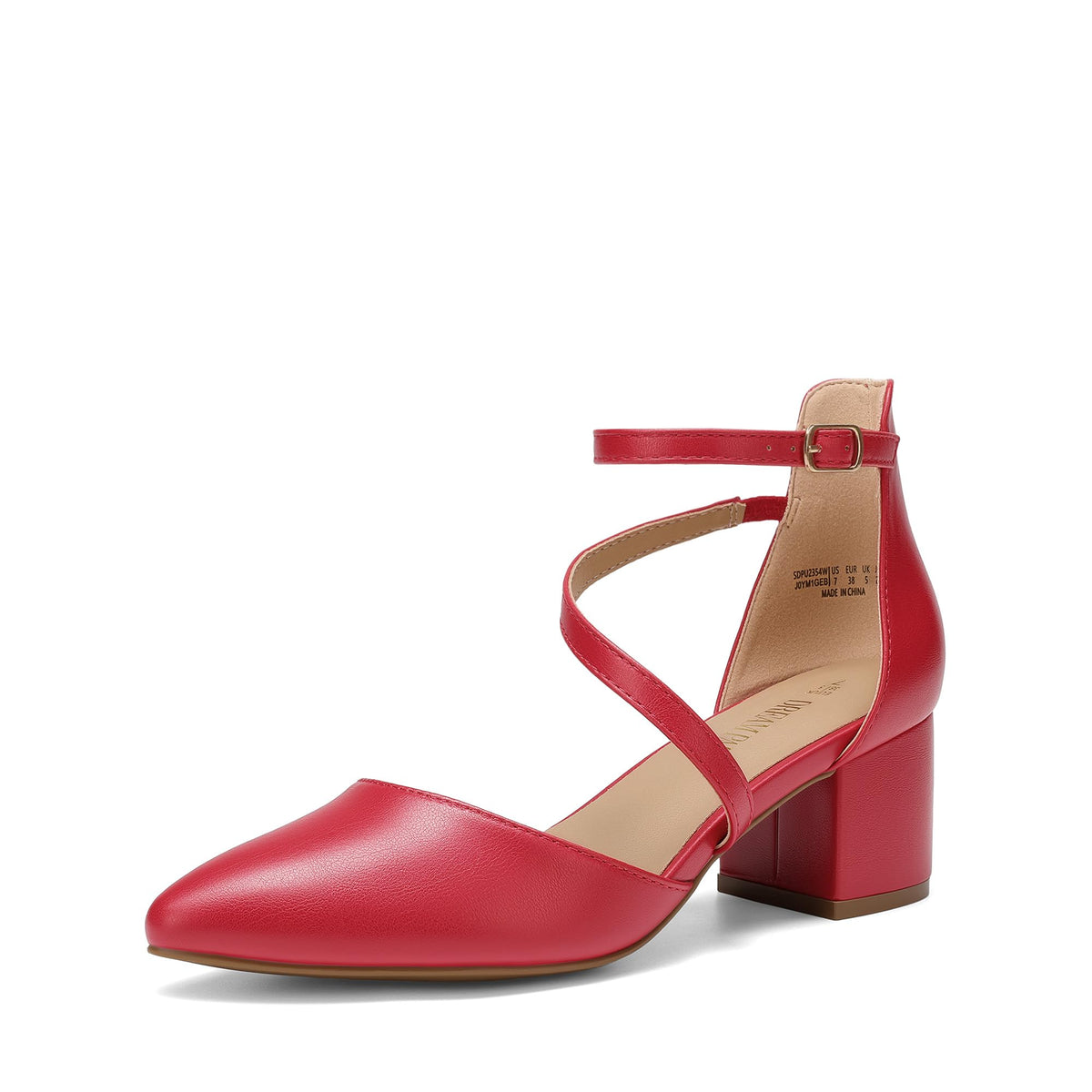 DREAM PAIRS Women's Dress Shoes Block Heels Pumps
