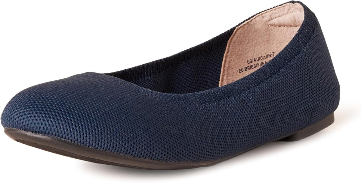 Amazon Essentials Women's Knit Mesh Ballet Flat