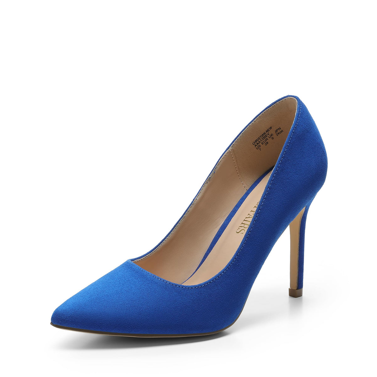 DREAM PAIRS Women's Closed Pointed Toe High Heels