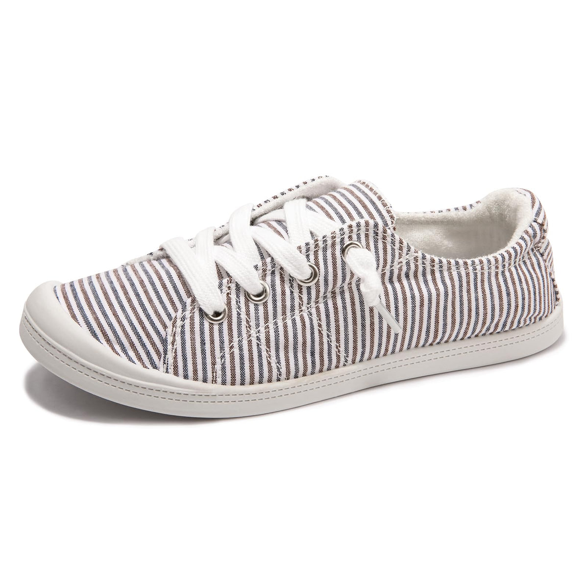 Women's Slip-On Canvas Sneakers, Low Top Walking Shoes