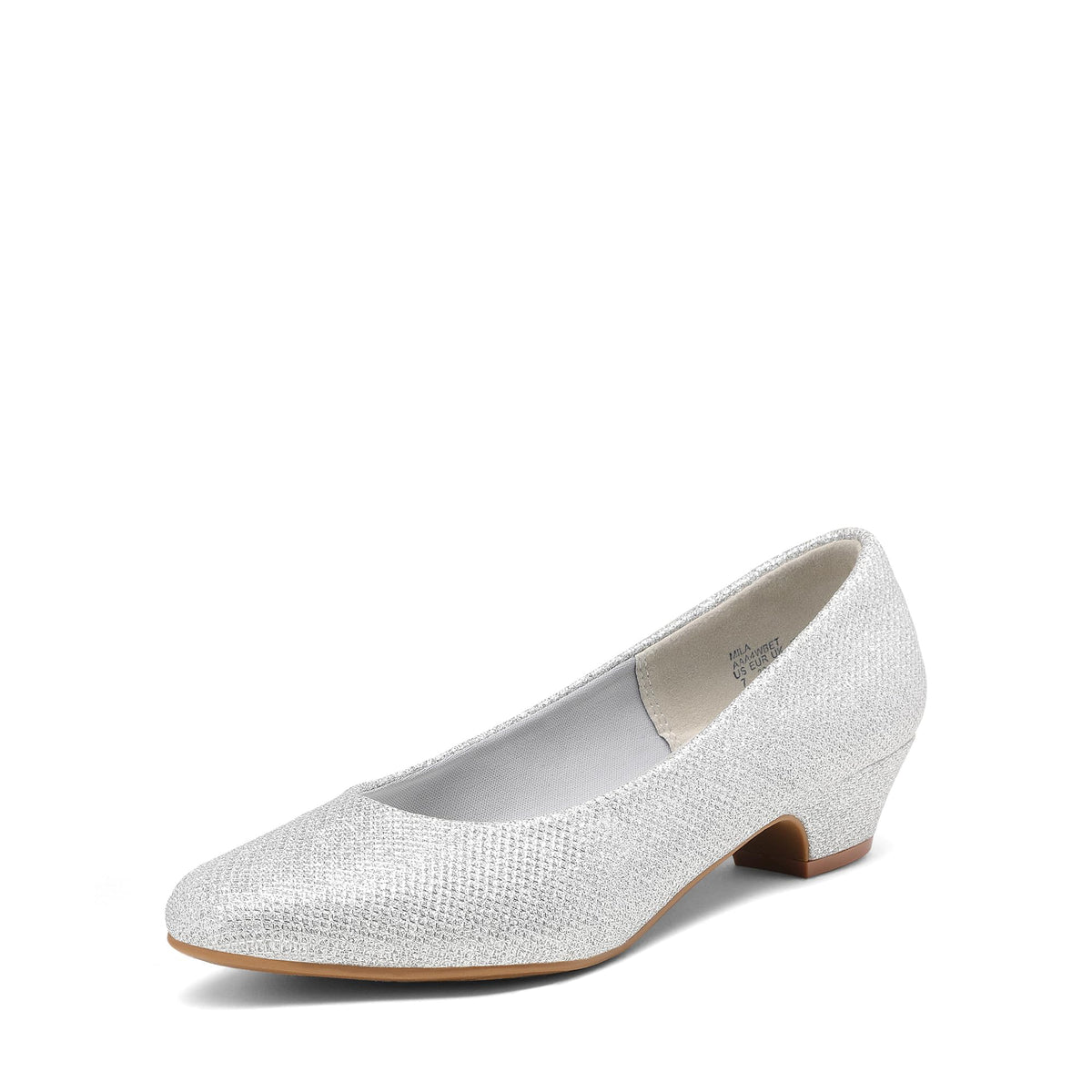 DREAM PAIRS Women's Low Chunky Heel Pump Dress Shoes