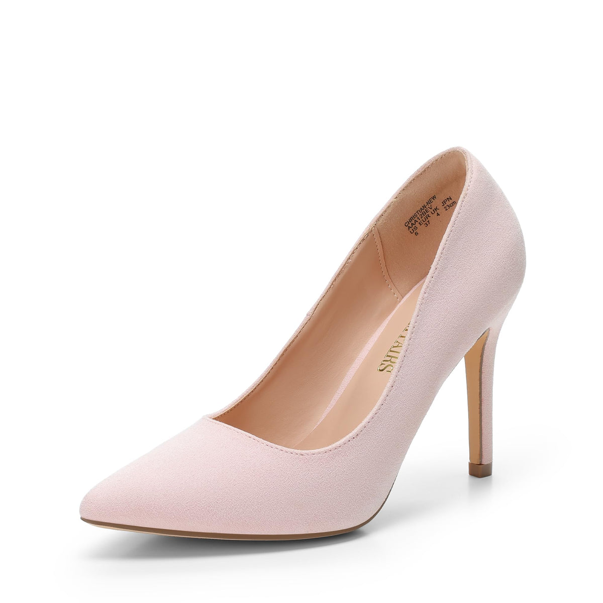 DREAM PAIRS Women's Closed Pointed Toe High Heels