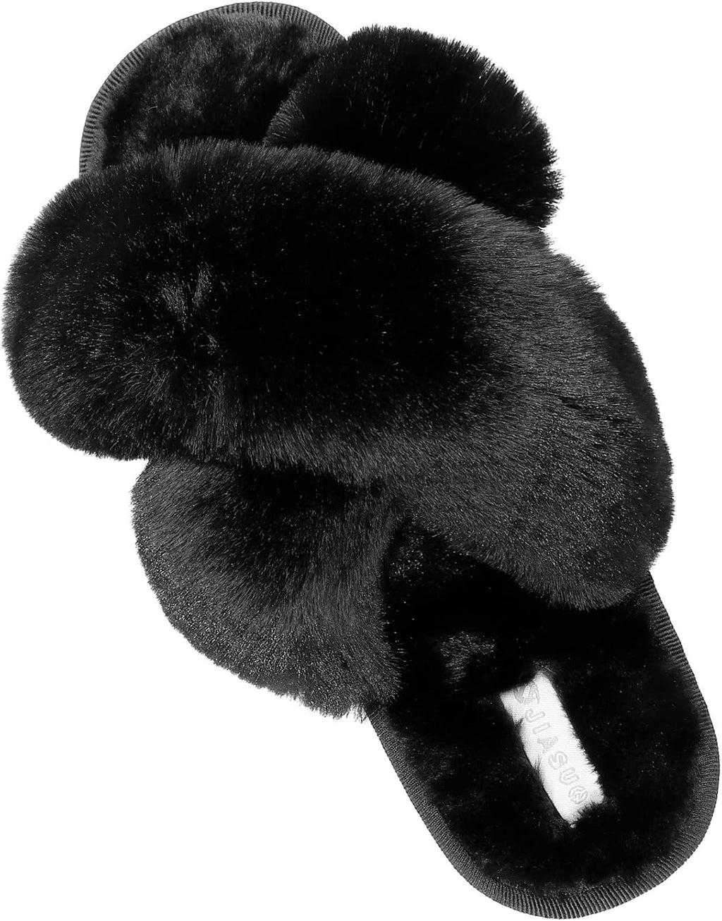 JIASUQI Womens Slippers Fuzzy Fluffy House Slippers for Women House Shoes