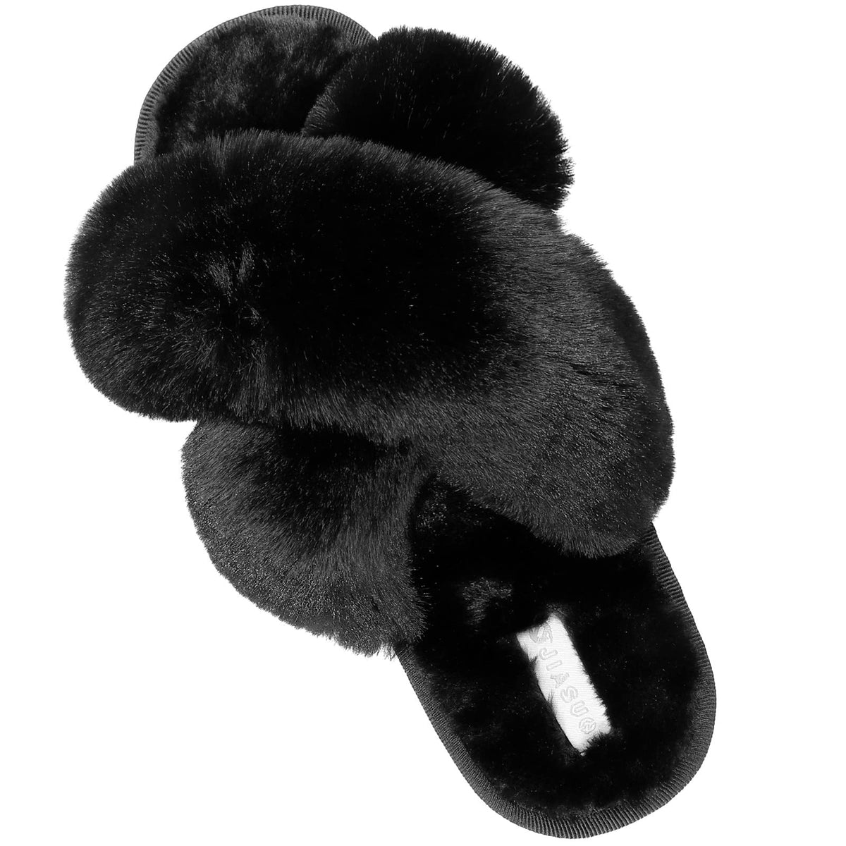 JIASUQI Womens Slippers Fuzzy Fluffy House Slippers for Women House Shoes