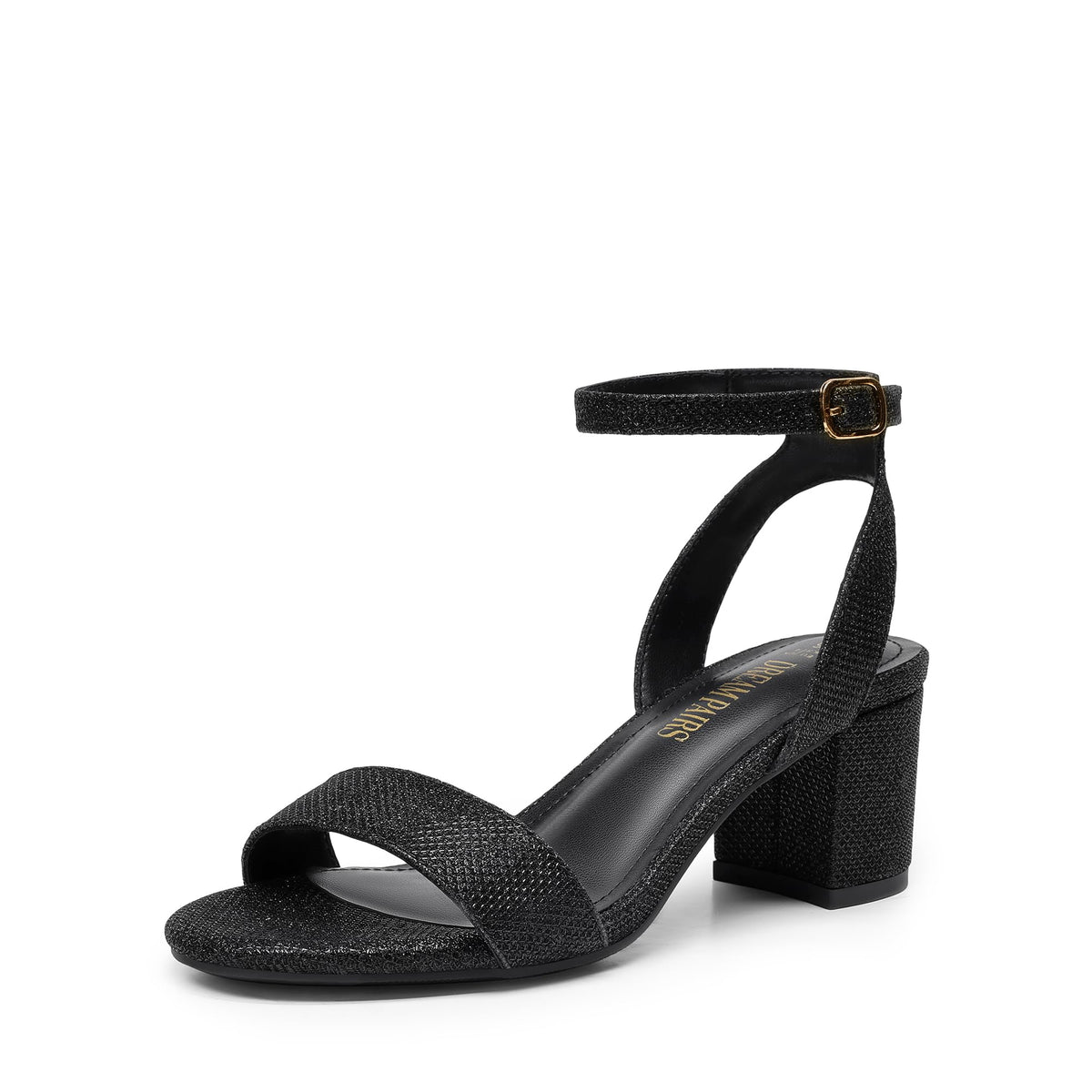 DREAM PAIRS Women's Low Chunky Heels Sandals