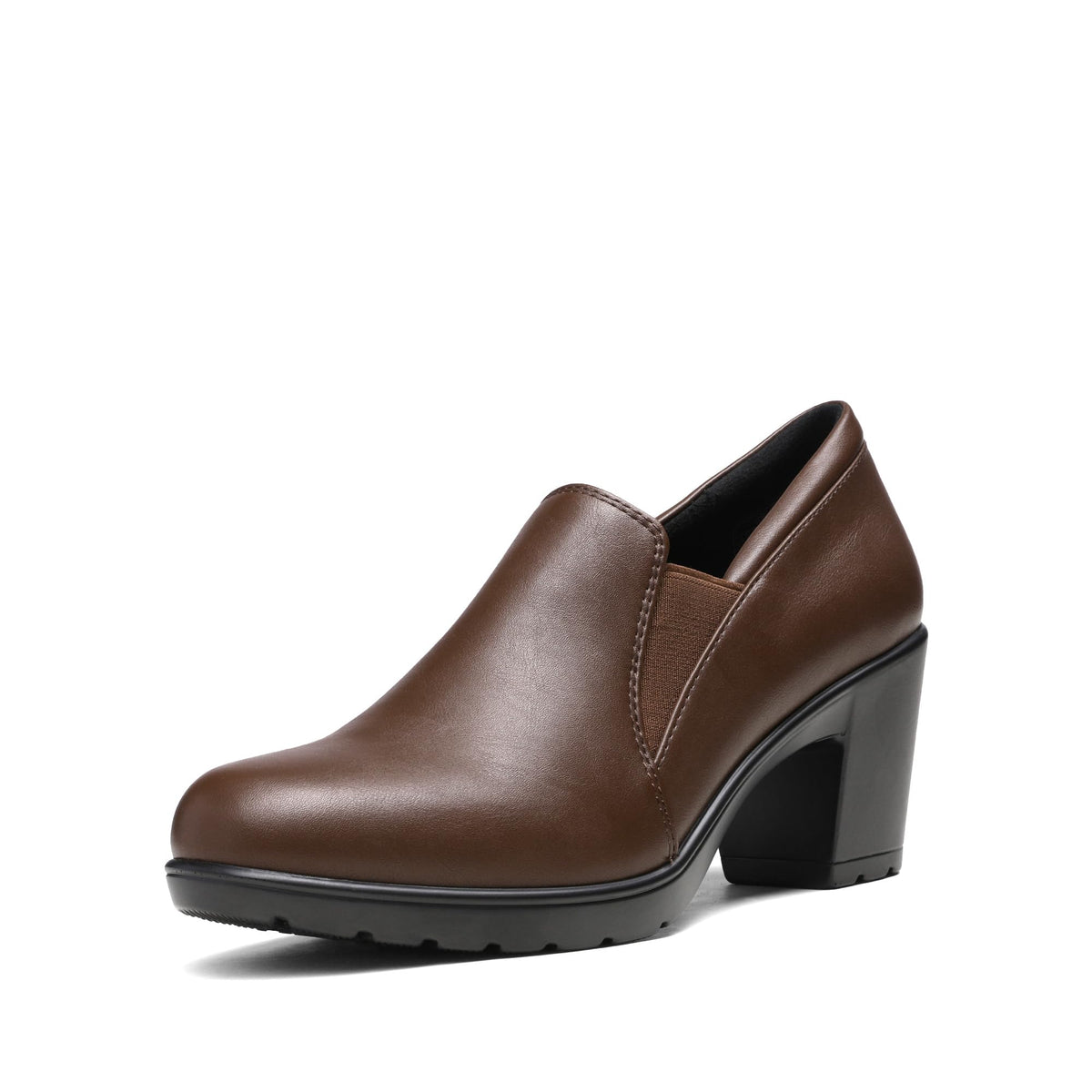 DREAM PAIRS Women's Dress Shoes Block Heel Loafers Pumps
