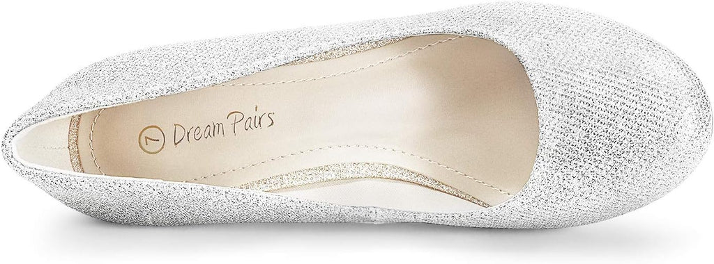 DREAM PAIRS Women's Comfortable Kitten Heels Pumps