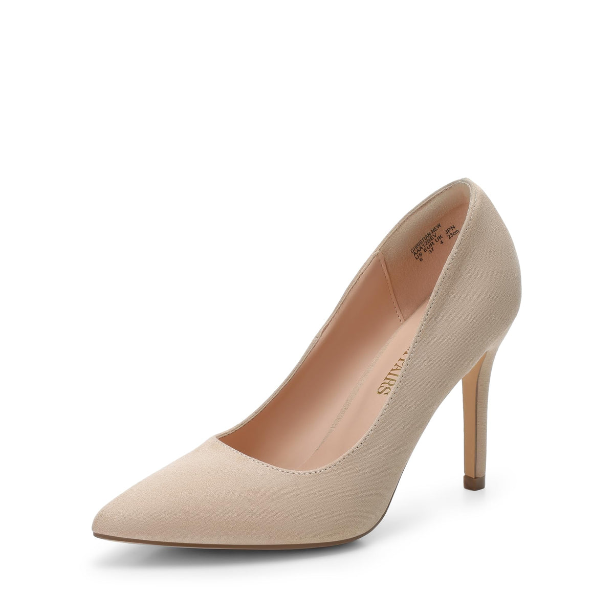 DREAM PAIRS Women's Closed Pointed Toe High Heels