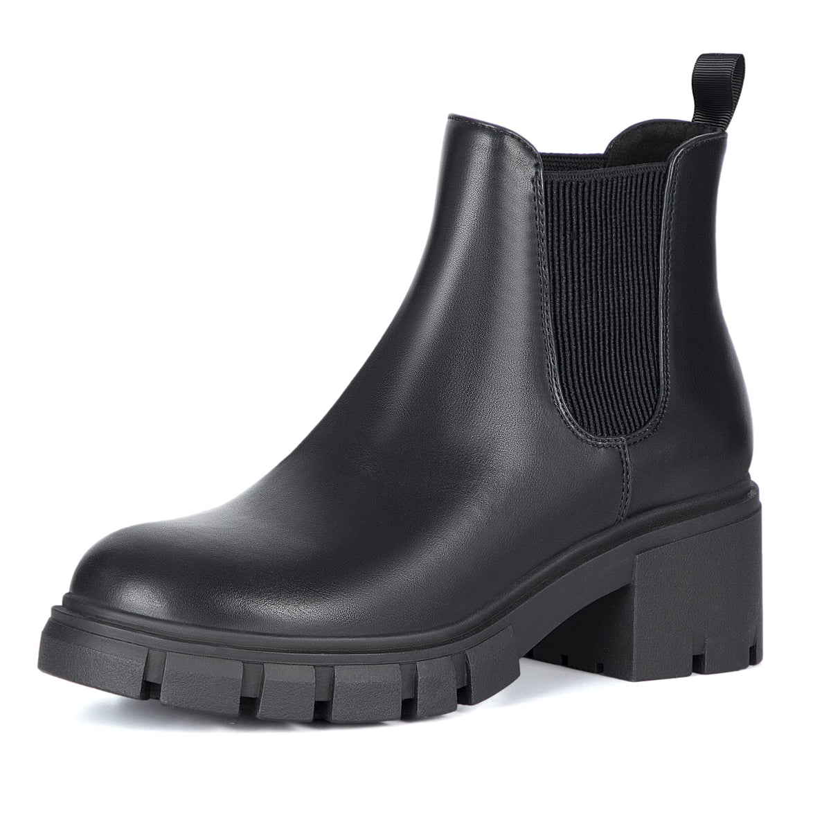 Athlefit Women's Slip on Chelsea Ankle Boots