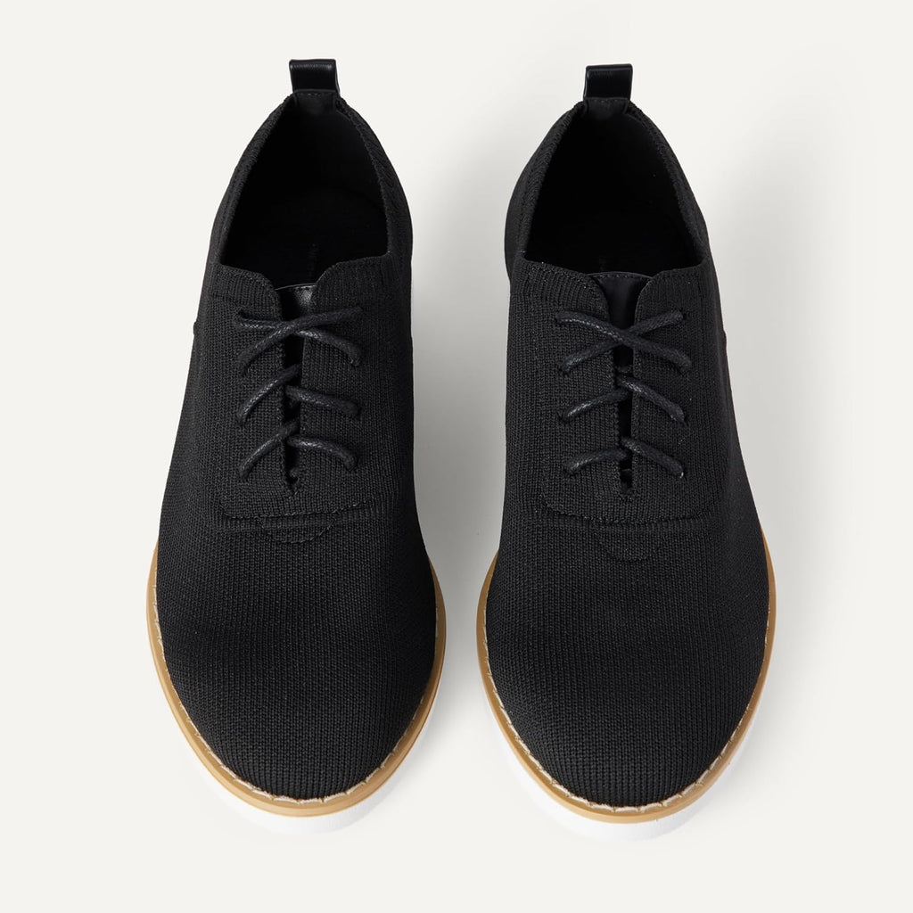 Amazon Essentials Women's Knit Oxford Dress Sneaker