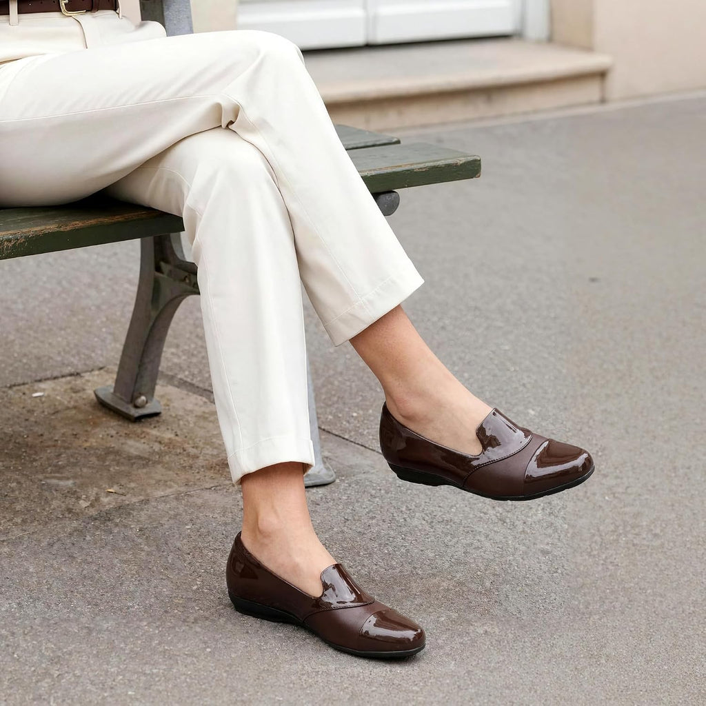 DREAM PAIRS Women's Loafers Orthopedic Work Dress Shoes