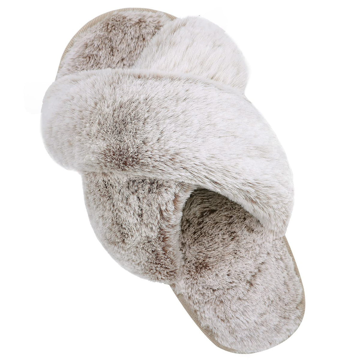 JIASUQI Womens Slippers Fuzzy Fluffy House Slippers for Women House Shoes