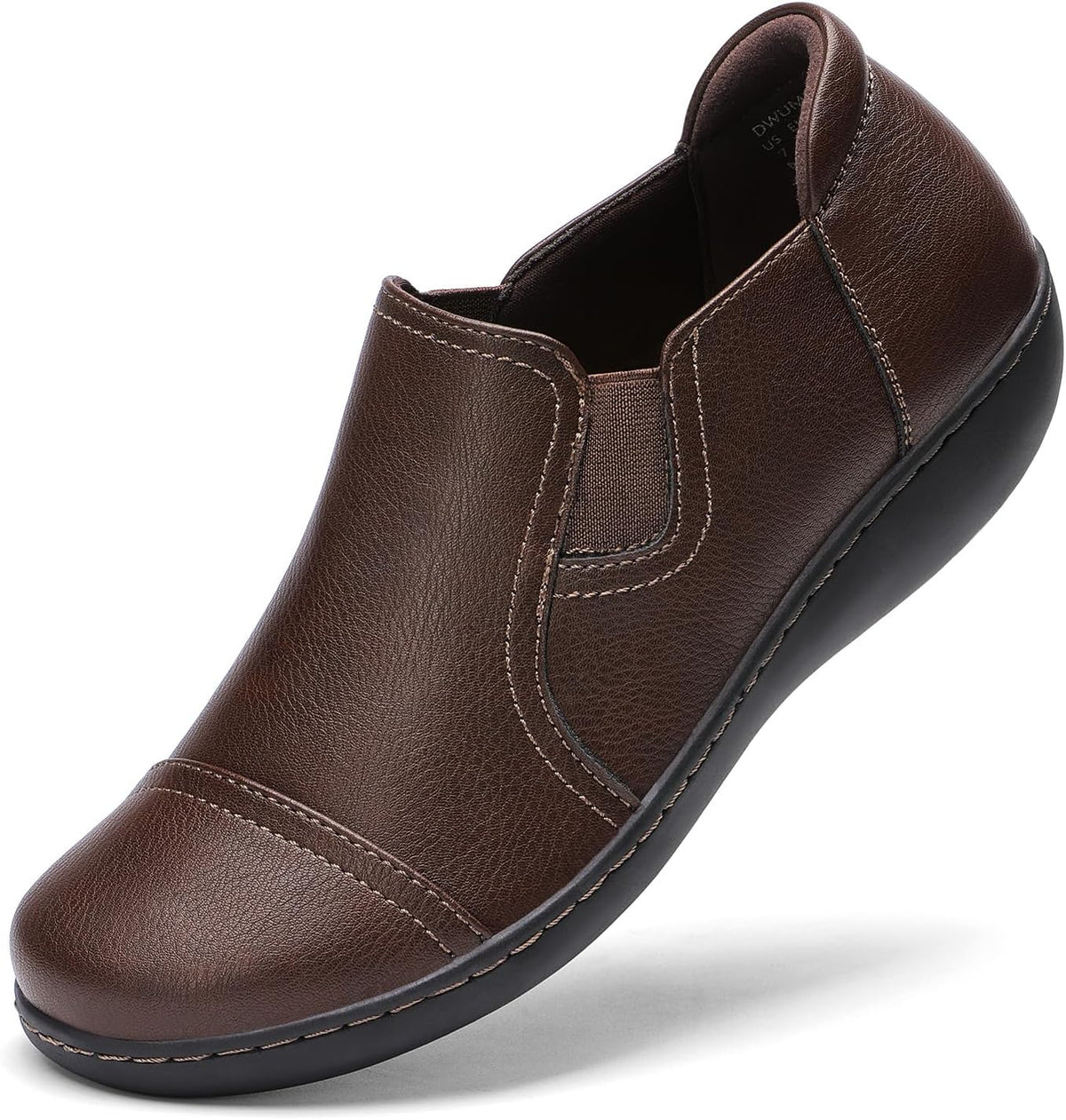 DREAM PAIRS Women's Loafers Comfort Arch Support Work Shoes