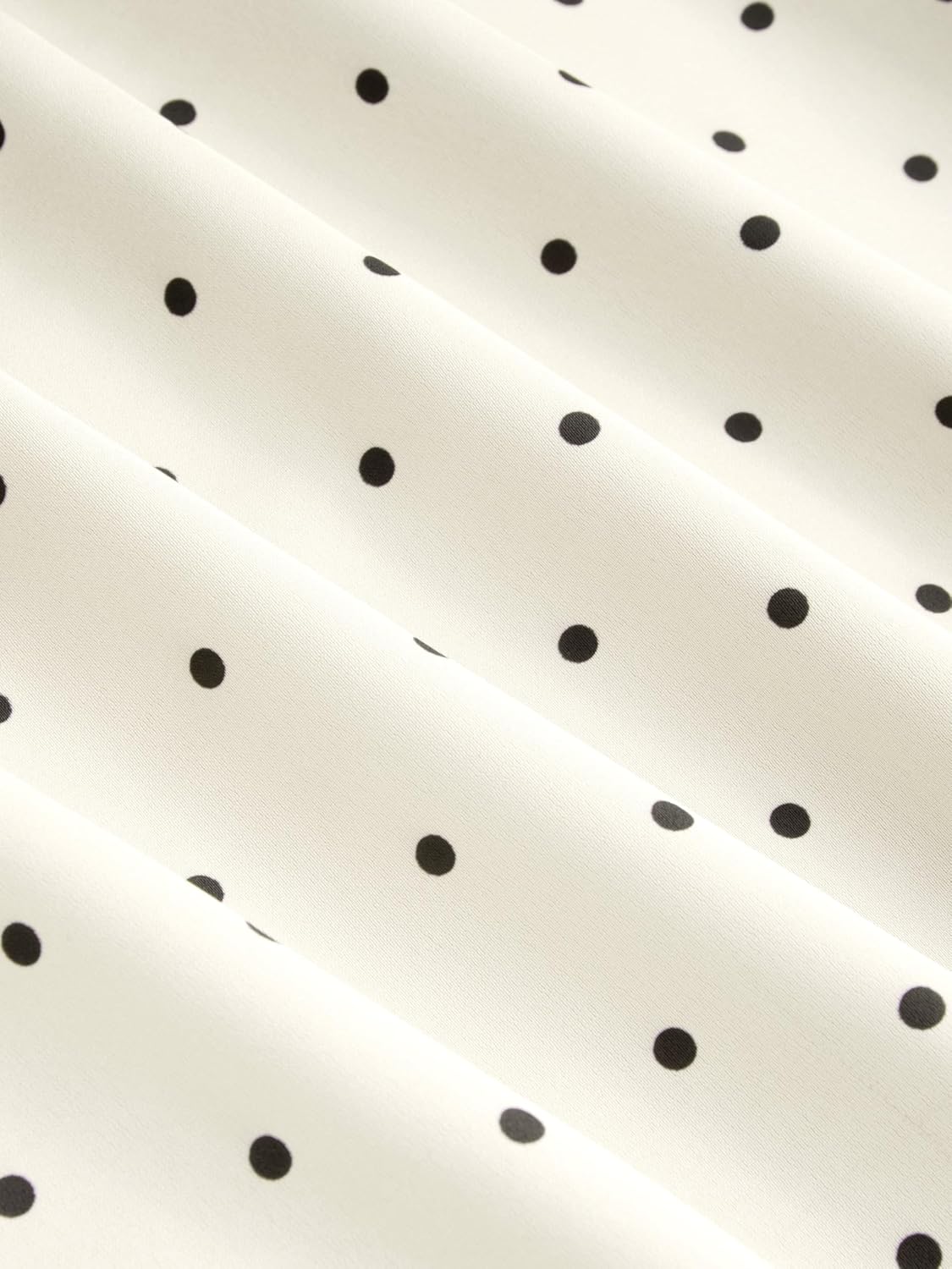 CIDER Womens Satin Mid Rise Polka Dot Flared Maxi Skirt