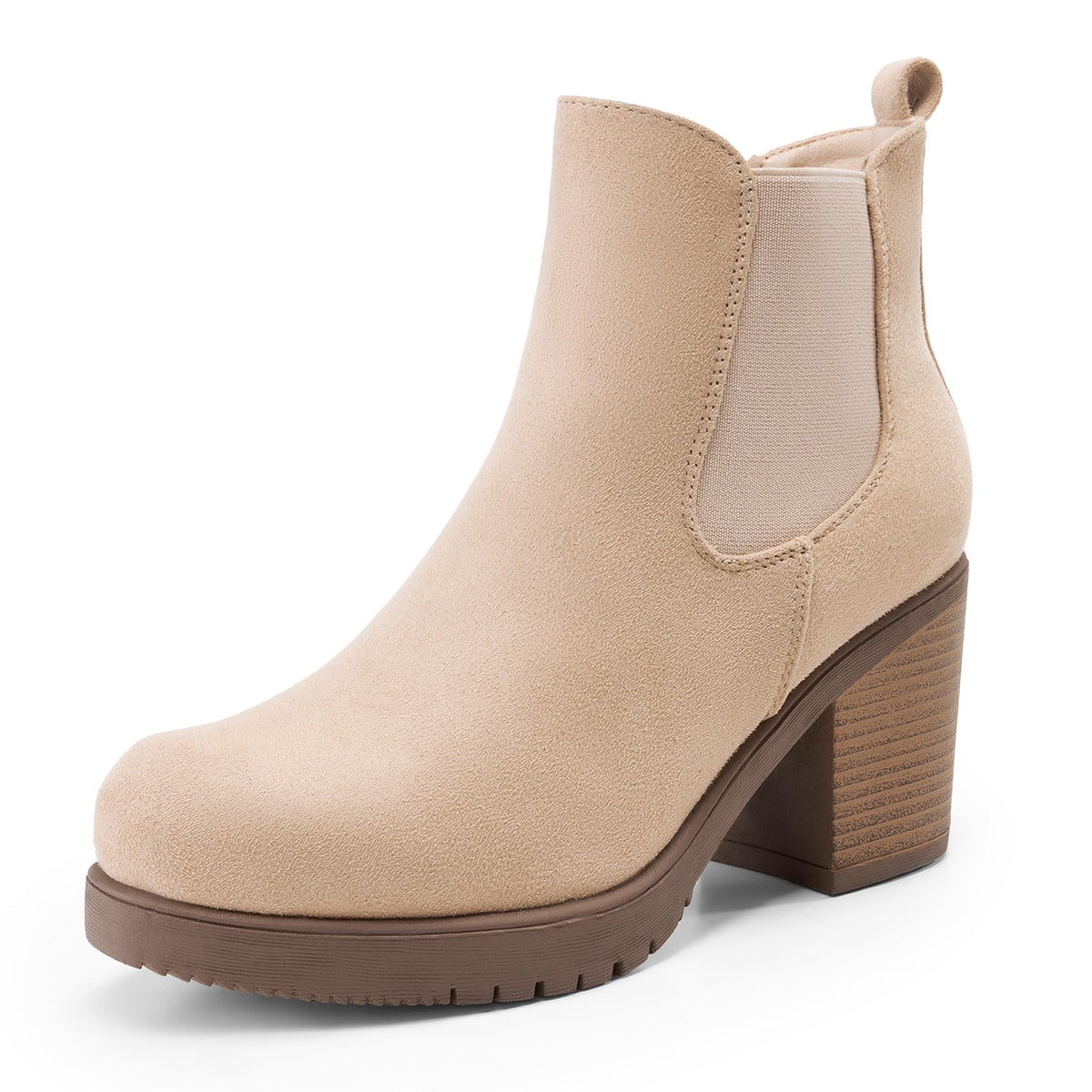 DREAM PAIRS Women's Chelsea Ankle Boots Fall Booties Shoes