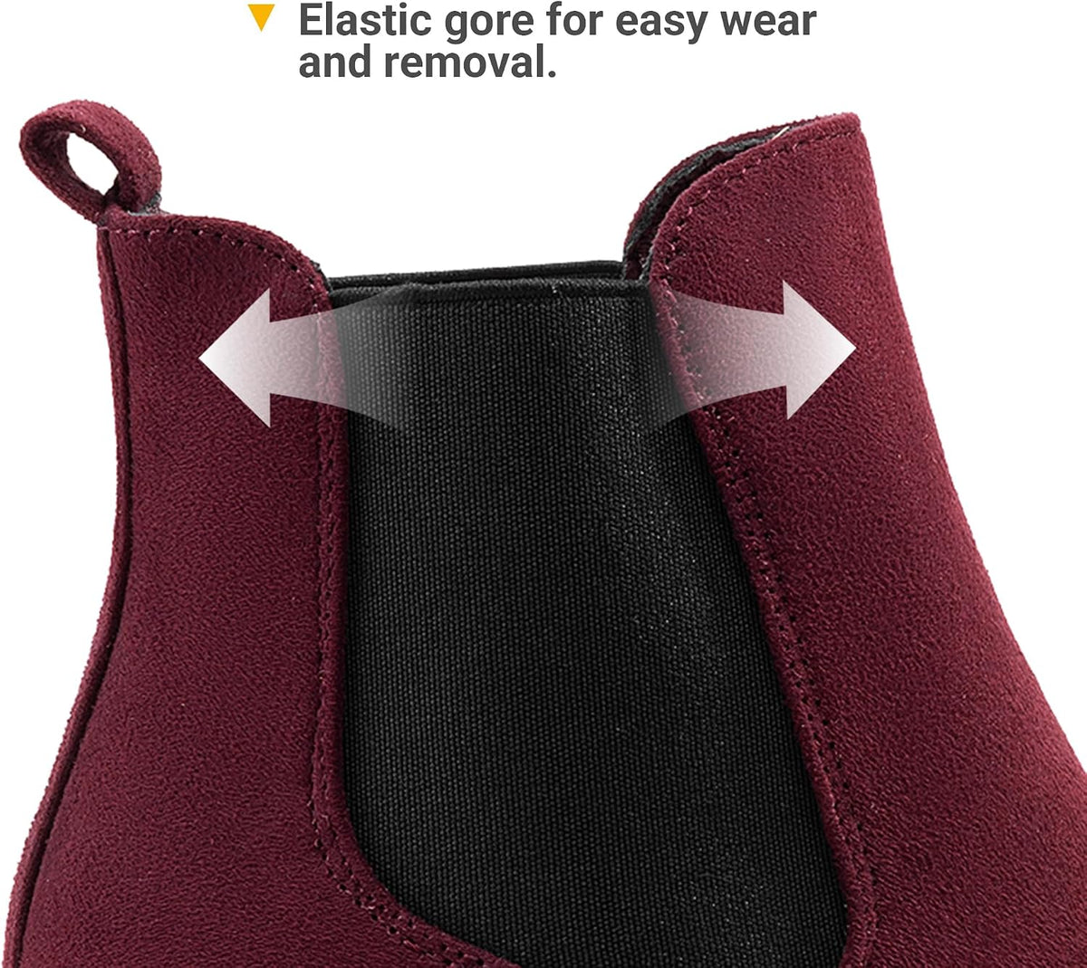 DREAM PAIRS Women's Chelsea Ankle Boots Fall Booties Shoes