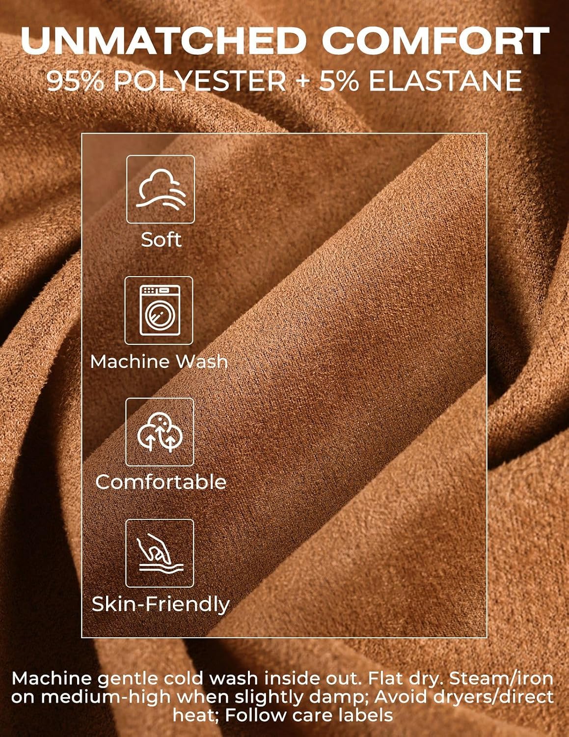2026 Women's Suede Skirts, High Waist A-Line Skirt, Fall Winter Midi Skirt