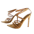 Cape Robbin Women's Strappy Pointy Open Toe Ankle Strap Stiletto Sandal-Ada