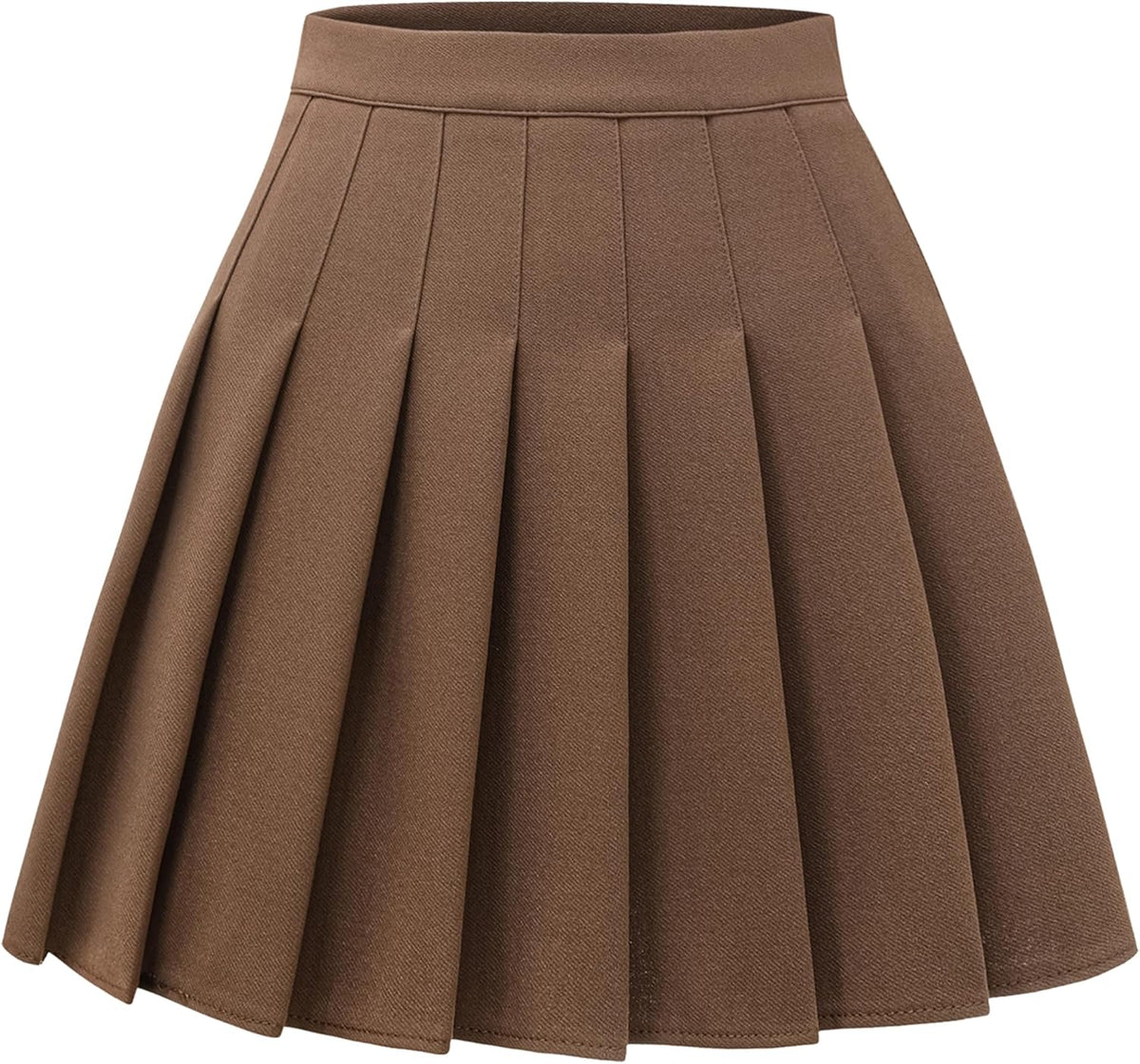 DRESS NICES Women Pleated Skirt A-Line Short Mini Basic Skirt School Uniform Cheerleader Skirts Skater Skirt