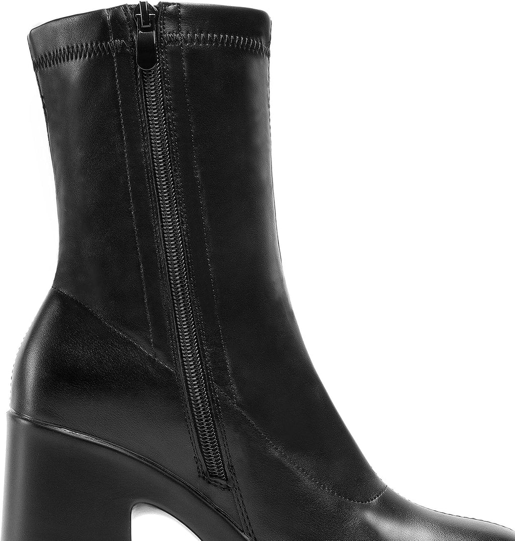 DREAM PAIRS Women's Gogo Ankle Boots Platform Shoes