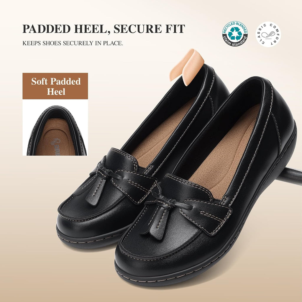 DREAM PAIRS Women Comfort Business Casual Dressy Loafers