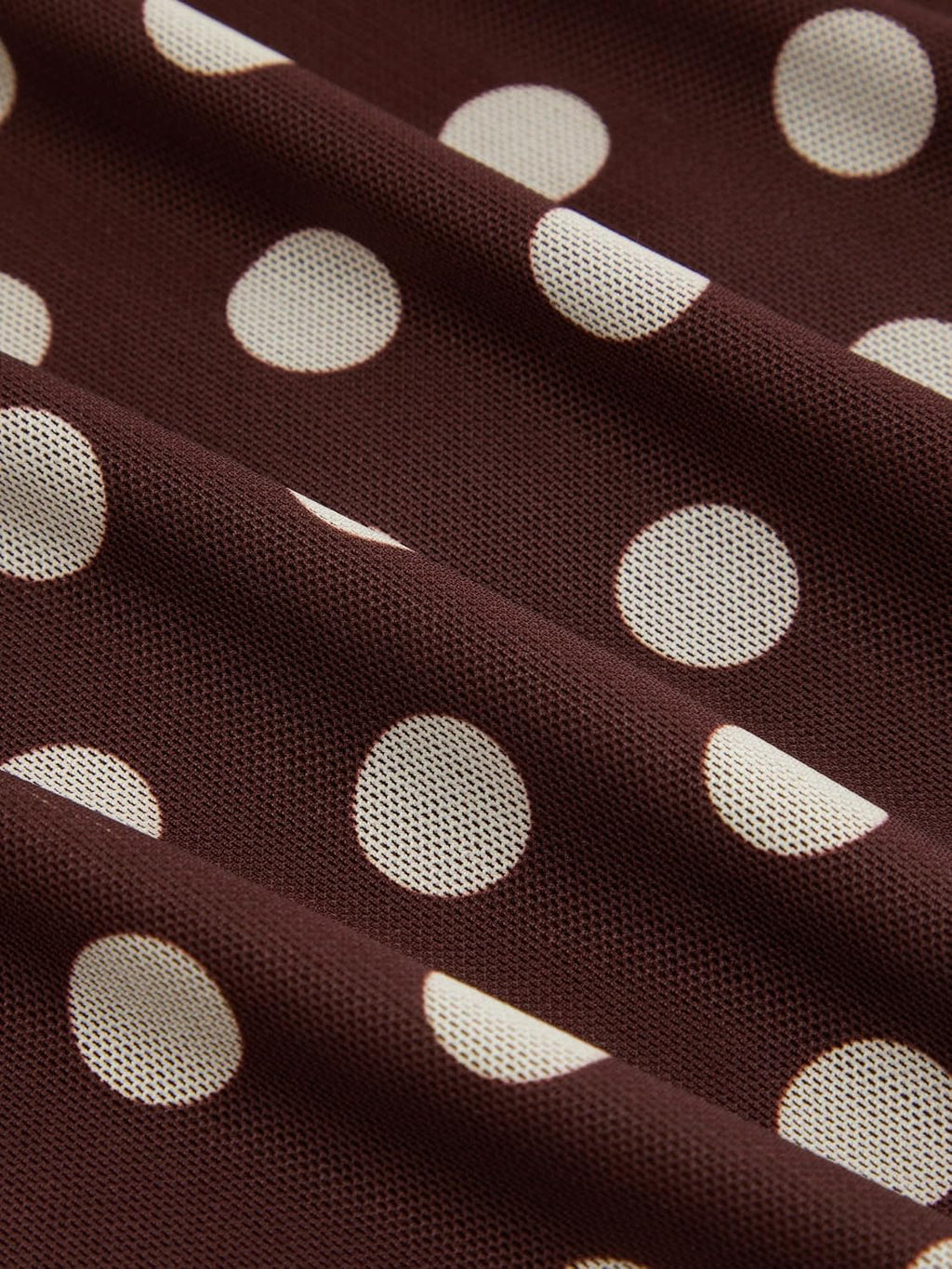 CIDER Womens Polka Dot Midi Skirt Bowknot Sheer Mesh Trendy Skirt