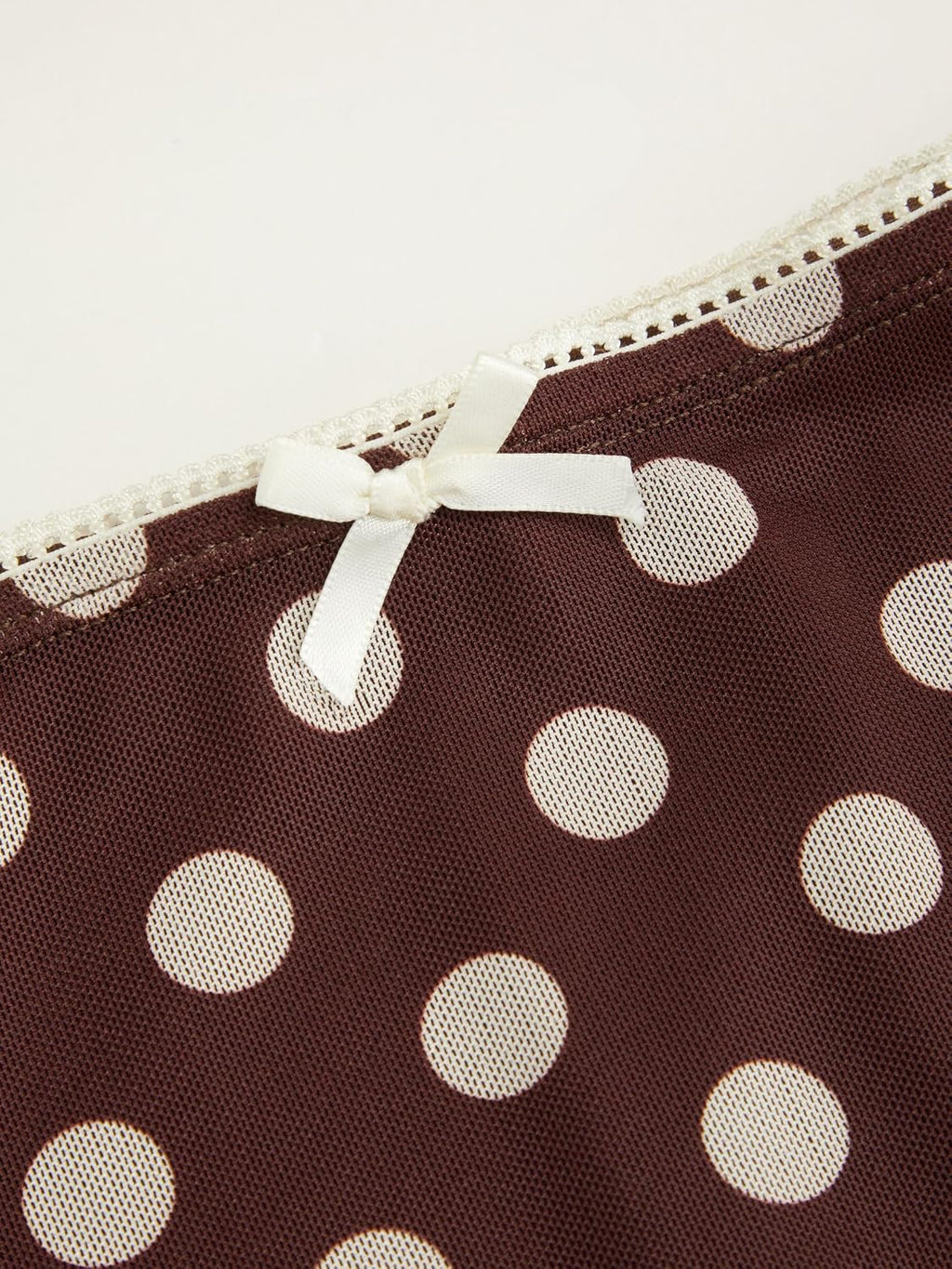 CIDER Womens Polka Dot Midi Skirt Bowknot Sheer Mesh Trendy Skirt